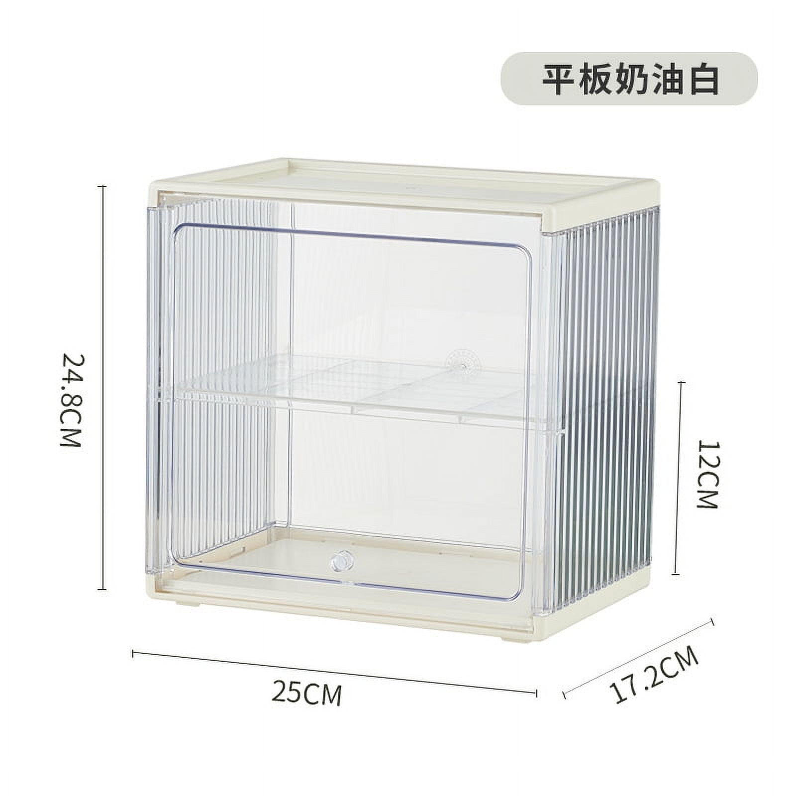 doublelayer bread box Bread Box for Kitchen Countertop Clear Double
