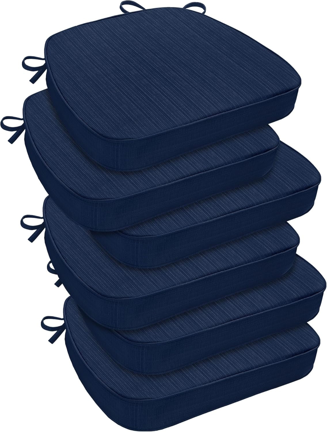 Downluxe Cojín De Asiento Redondo Impermeable Para Exteriores