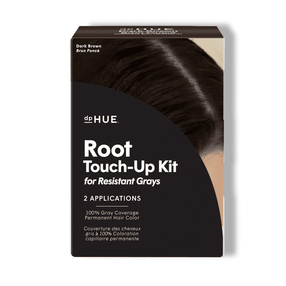 dpHUE Root Touch-Up Kit, Dark Brown - Includes Two Applications