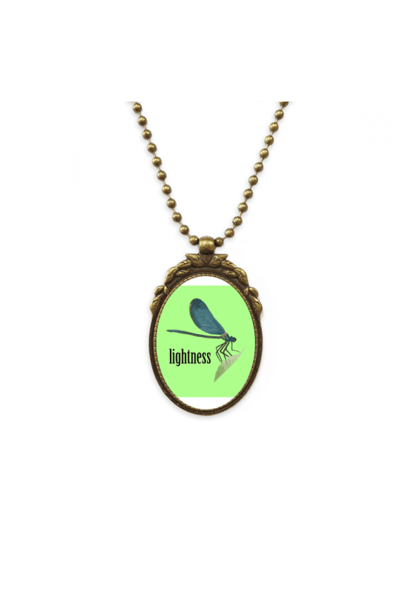 dragonflies insects elegant graceful antique necklace vintage bead pendant keychain