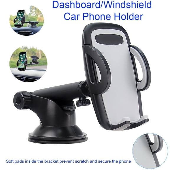 drdong-Dashboard Car Phone Holder for iPhone 11/11 Pro Max/11 Pro/XS/XS Max/XR/X/8+/8/7+/7/6+/6S+/6S/6/5S; Galaxy: S10/S9+/S9/Note 8/S8+/S8/S7 Edge/S6 Edge/Note 7/Note 5 and More