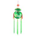 thumbnail image 1 of drdong-Handmade Silk Ribbon Sachet, Palace Lantern, Embroidery Art Craft for Home Decoration-Small and Green, 1 of 6
