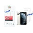 thumbnail image 1 of drdong-Screen Protector Compatible with Apple iPhone 11 Pro, iPhone Xs and iPhone X, Tempered Glass Film, 9H Hardness, Shatter-Proof, Anti Fingerprint, Anti Scratch, Case Friendly, 5.8-Inch, 2-Pack, 1 of 7