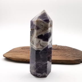dream amethyst Crystal Towers ~ Natural Healing Crystal Point Obelisk for Reiki Healing and Crystal Grid 0.492kg