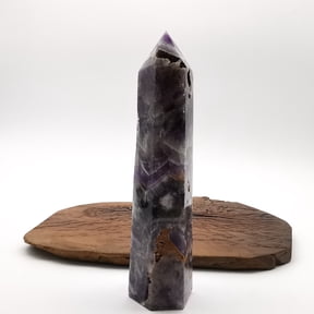 dream amethyst Crystal Towers ~ Natural Healing Crystal Point Obelisk for Reiki Healing and Crystal Grid 0.6kg