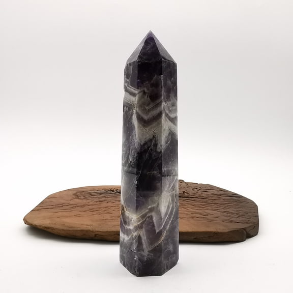dream amethyst Crystal Towers ~ Natural Healing Crystal Point Obelisk for Reiki Healing and Crystal Grid 0.71kg