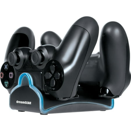 dreamGEAR Playstation 4 Dual Charge Dock, 845620064021