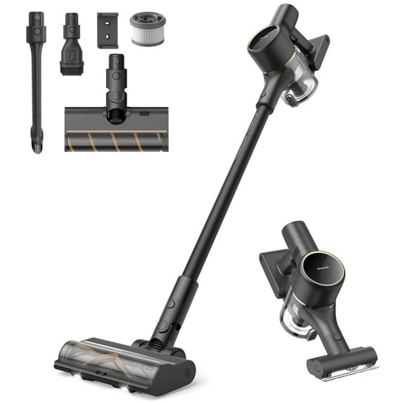 dreame R10 Pro Cordless Vacuum Cleaner, 65 Mins Long Runtime Stick Vacuum,Lightweight and Anti-Tangle, 150 AW Robust Suction Handheld Vacuum for Hard Floor,Carpet and Pet Hair