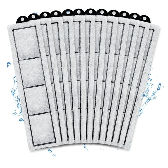 Driamor Aquatic Filtration Zeolite Cartridges for Top Fin Retreat RF-S Filter, 12 Pack