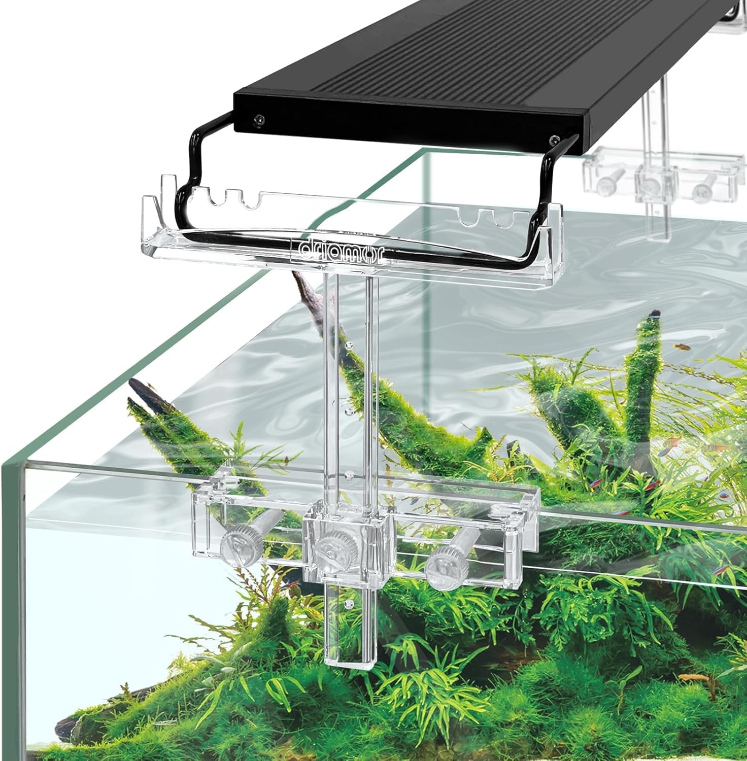 Aquael Leddy Slim Plant Premium Aquarium Light Black, 5W 8"-11.75" -  Walmart.com