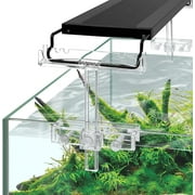 Driamor Aquarium Light Holder Riser Height Adjustable Stand for Aquarium Light Hanging Kit with Lamp, 2-Count
