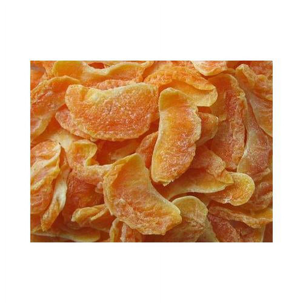 dried tangerine wedges, healthy, nutritious gourmet snack, high in c 16 ounces