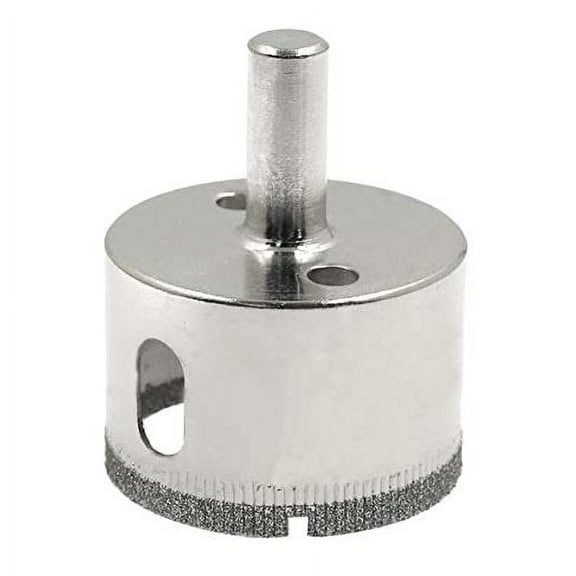 drilax diamond drill bit large 1-3/4 inch size hole saw for glass, marble, granite, ceramic porcelain tiles, quartz, fish tank, stones, rocks diy drilling