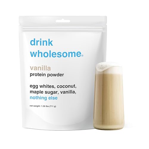 drink wholesome Chocolate Egg White Protein Powder for Sensitive
