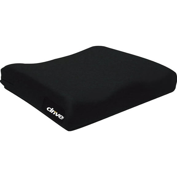 drive Molded Foam Contoured Seat Cushion 20 W X 16 L X 2 D Inch For Wheelchairs 14881