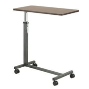 drive Overbed Table Non-Tilt Walnut 28 to 45" Height Range 13067