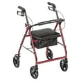 thumbnail interactive-video image 1 of drive Rollator Adjustable Height / Folding Aluminum 33 to 38 inch Handle Height R728RD, 1 of 11