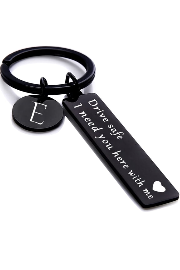 drive safe keychain for him her - key chains for men i need you here with me i love you gifts for boyfriend birthday