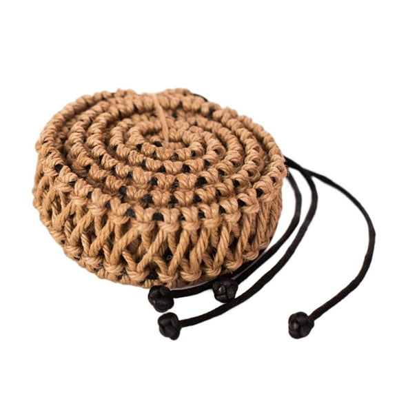 drum Wrapped Braided Rope,Handmade Hand Drum Decoration,Woven Rattan Rope,drum Wrap Rings Bag for Drum