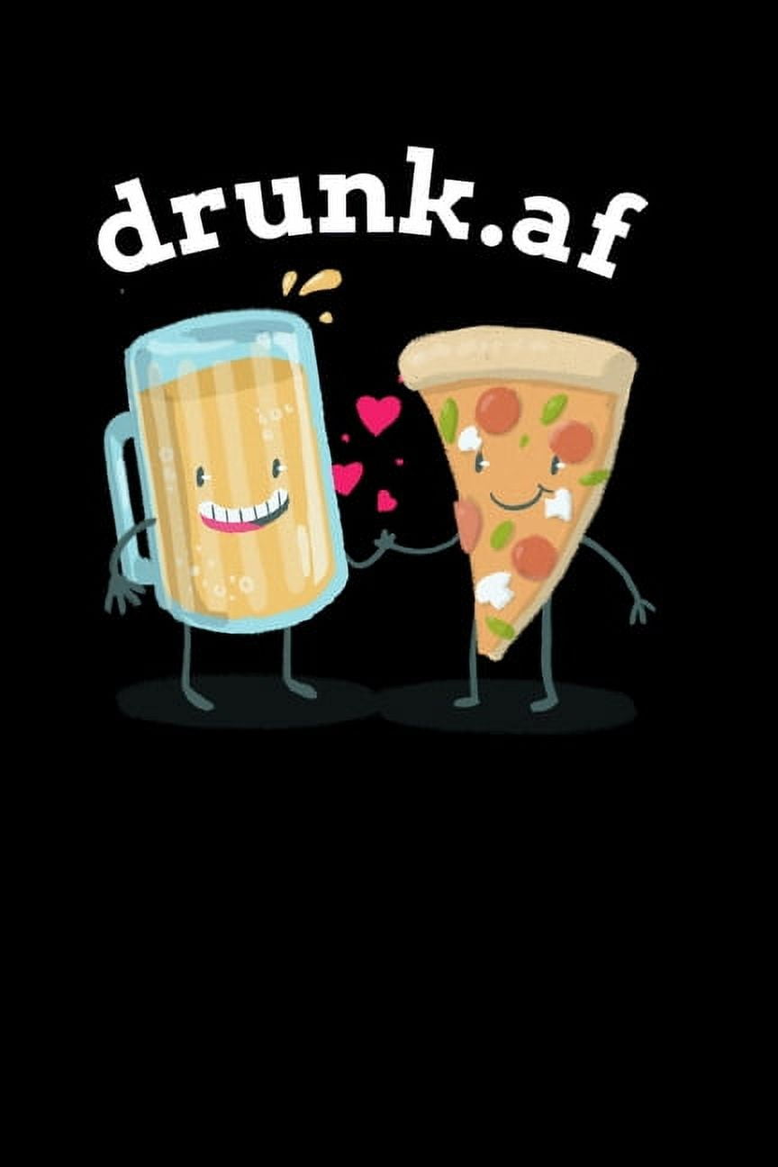 drunk.af: Inappropriate Housewarming Gift - Home Brewing Journal - Gift For Wine Lovers, Beer Drinkers \u0026 Gift For Cocktail Lover - Paperback Distilling Spirits Journal With Funny Saying (Paperback)