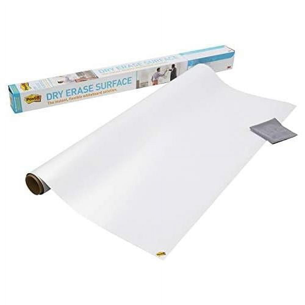 dry erase whiteboard film surface for walls, doors, tables, chalkboards