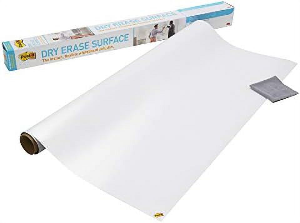 dry erase whiteboard film surface for walls, doors, tables, chalkboards