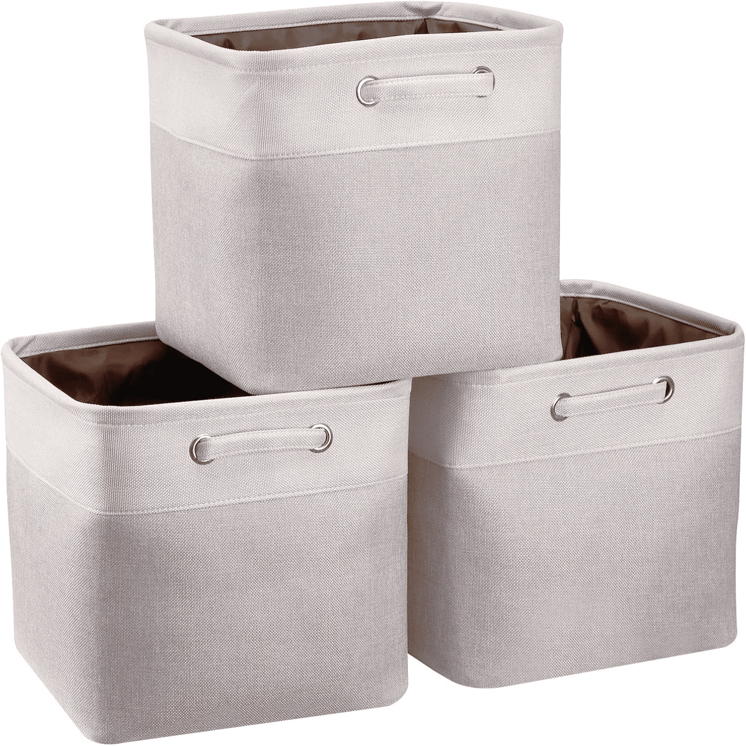 dsigs 13x13x13 Storage Cube Bins Fabric Foldable Storage Baskets Cube ...