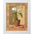 thumbnail image 1 of du Ciel, Milieu 26x32 White Modern Wood Framed Museum Art Print Titled - L Arum, 1 of 4