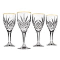 thumbnail image 1 of dublin-crystal-gold-rim-goblet-set-of-4, 1 of 1