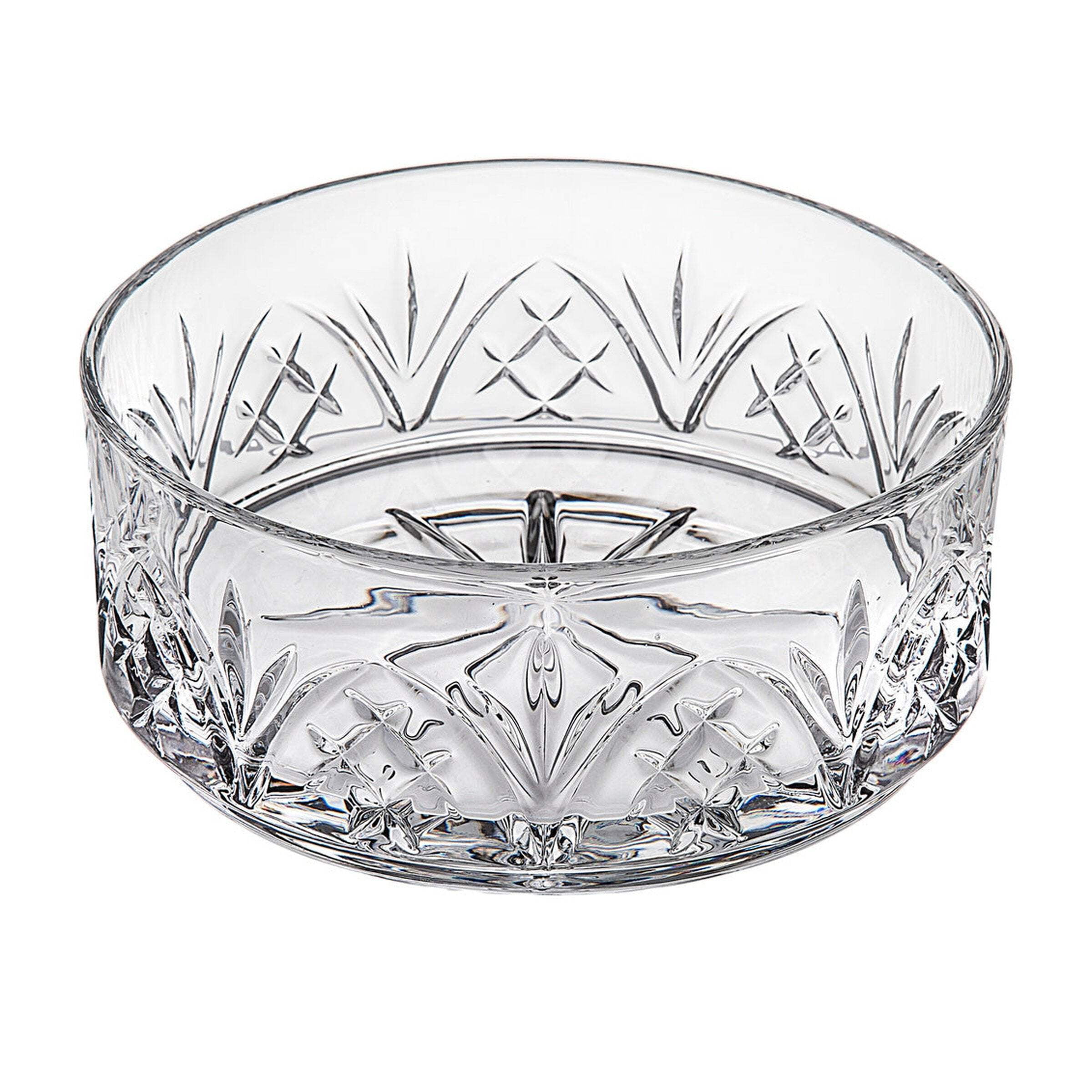 Godinger Silver Art Co Dublin Crystal Nut Bowl 11oz