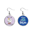 thumbnail image 1 of duck doctor clothes stethoscope dangle drop winter ice earring jewelry, 1 of 4