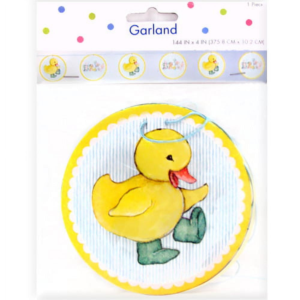 duckling baby shower garland (12ft)