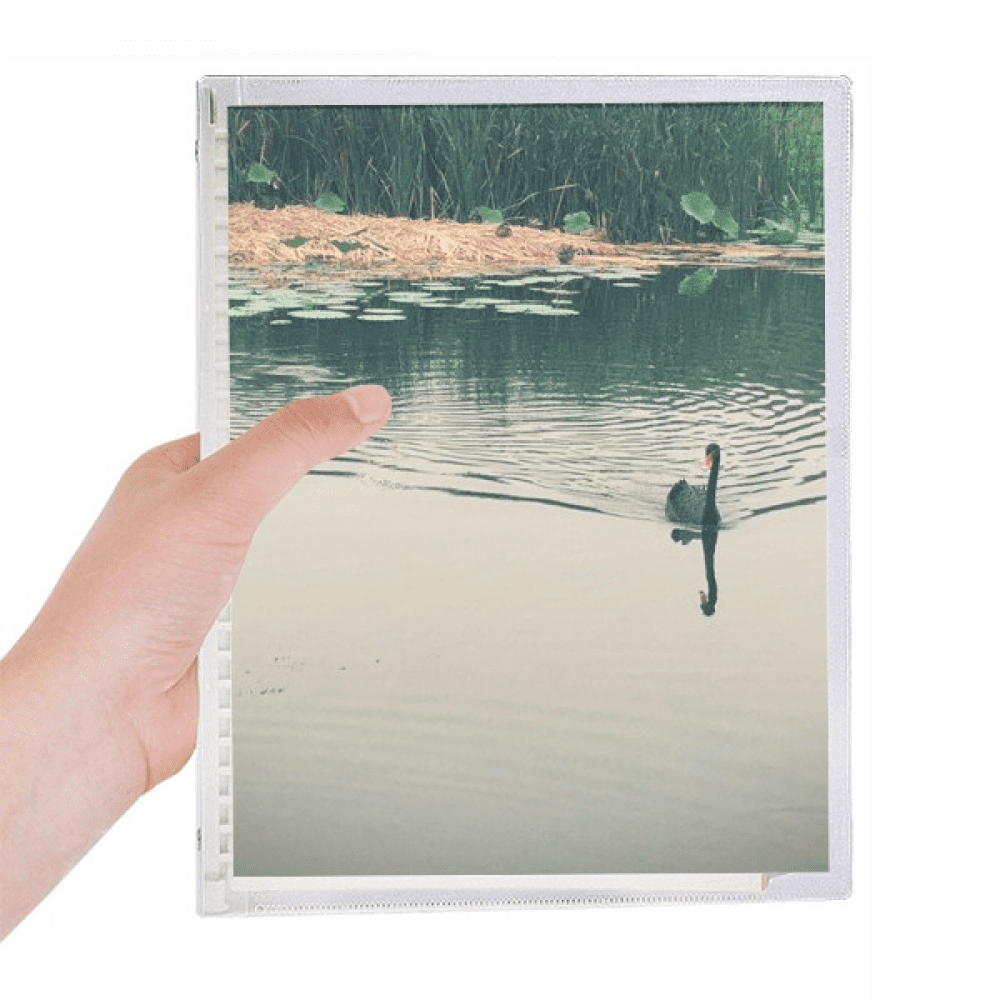 ducks lake photography notebook loose diary refillable journal statiry