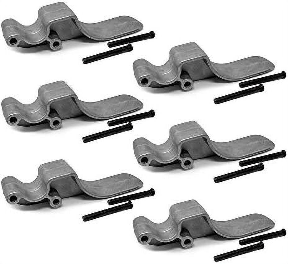 ducts 17057751 Cast Aluminum Tarp Stop Kit With Clevis Pins 6 Tarp Stops 12 Pins