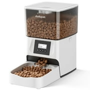 dudupet Automatic Cat Feeder,4L Timed Cats Food Dispenser Smart Pet Feeder Dogs 1-4 Meals per Day
