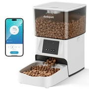 dudupet WIFI Automatic Cat Feeder 4L Smart Pet Food Dispenser App Remote Control,up to 10 Meals