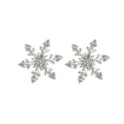 duhgbne stud snowflake earrings decoration earring