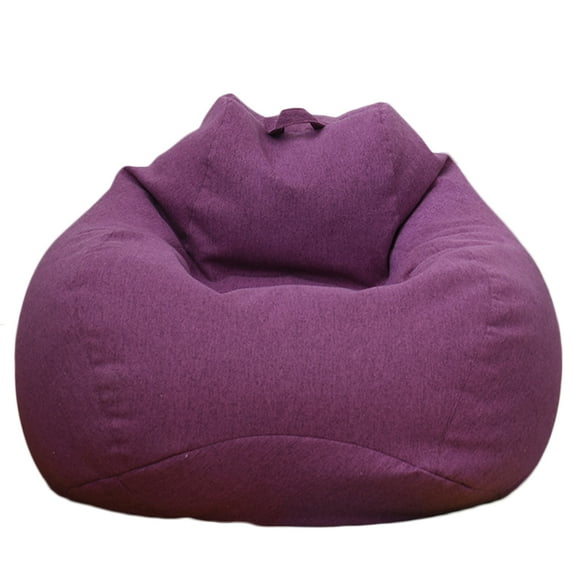 duixinghas Bean Bag Chairs Lazy Lounger with Dust Cover, Purple
