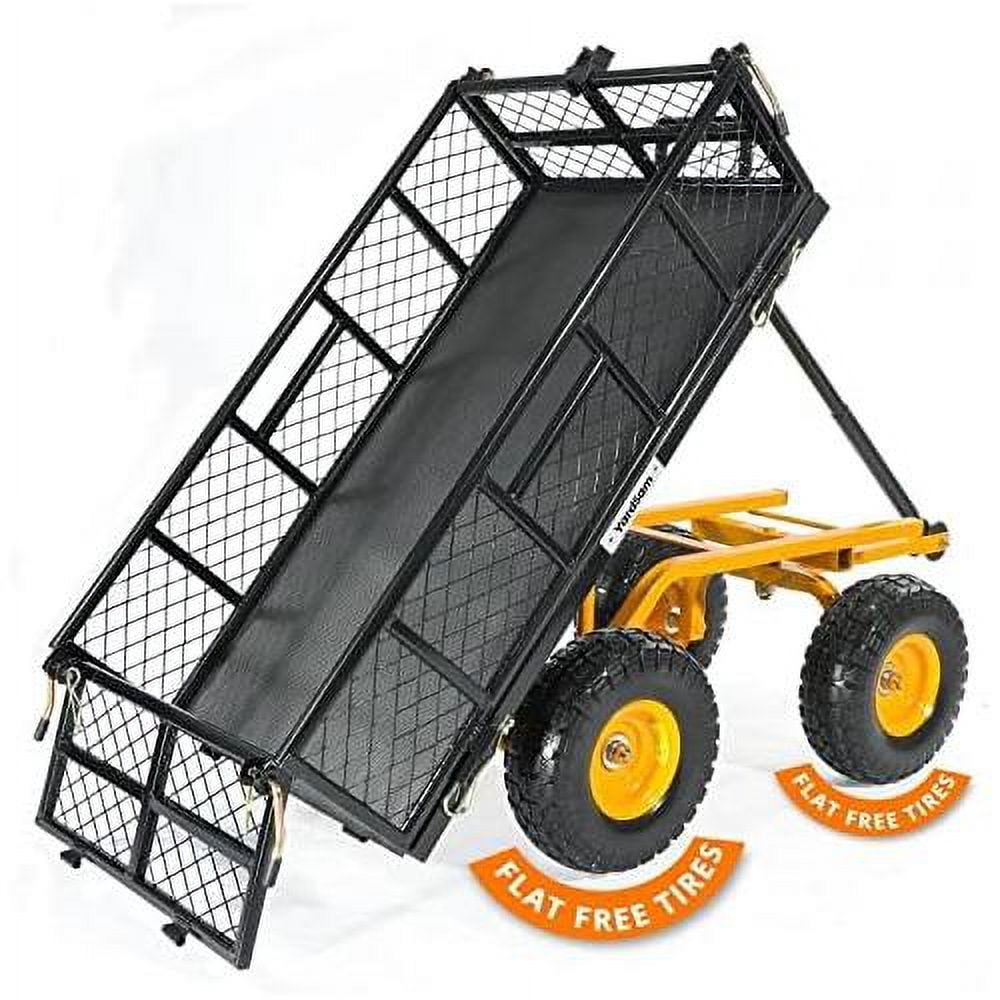 dump garden carts, 400 lbs heavy duty utility garden wagons, garden