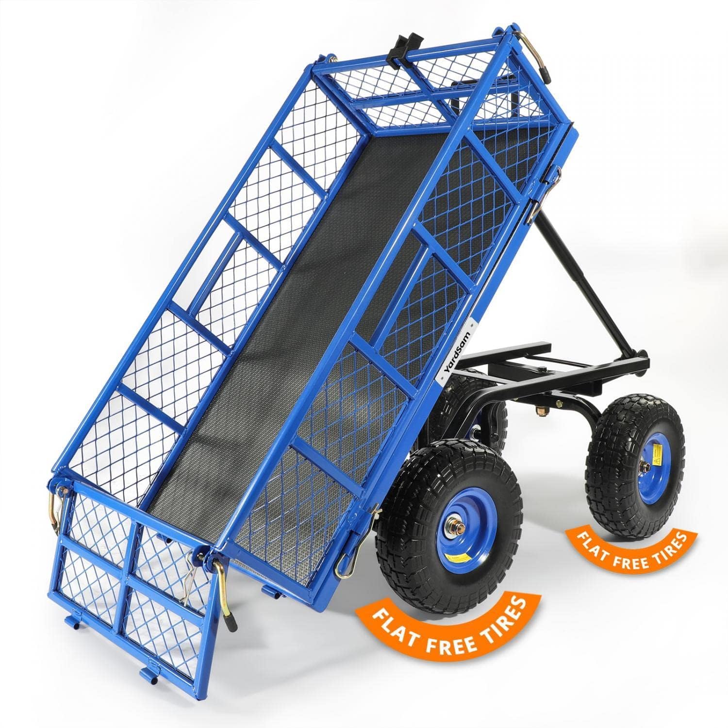 dump garden carts, 400 lbs heavy duty utility garden wagons, garden