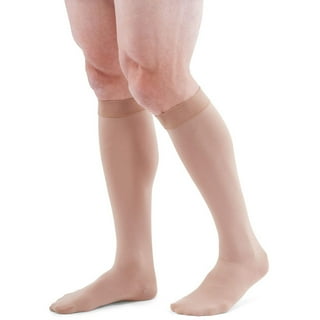 Nuvein 20-30 MmHg Compression Socks For Men & Women - Medical Grade Support Stockings, Closed Toe, Medium