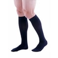 thumbnail image 1 of duomed Patriot Men's Ribbed 20-30 mmHg Knee High Closed Toe Compression Socks, Tan, X-Large, 1 of 2