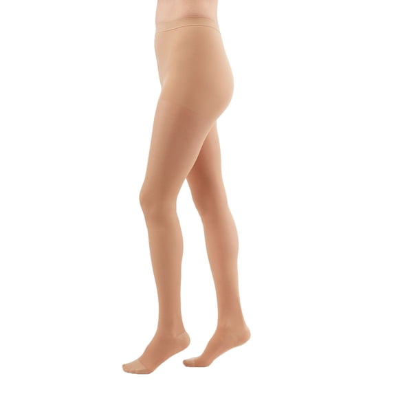 duomed Transparent, 15-20 mmHg, Panty, Closed Toe