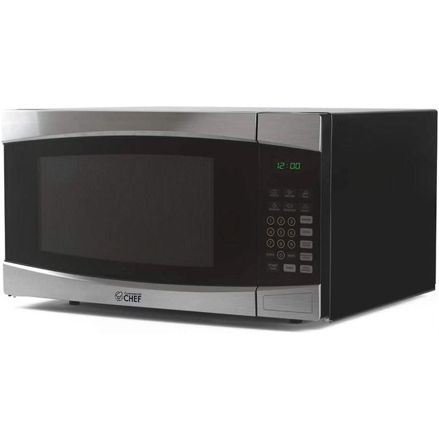 durable Commercial Chef Countertop Microwave 1.1 Cubic Feet Black With