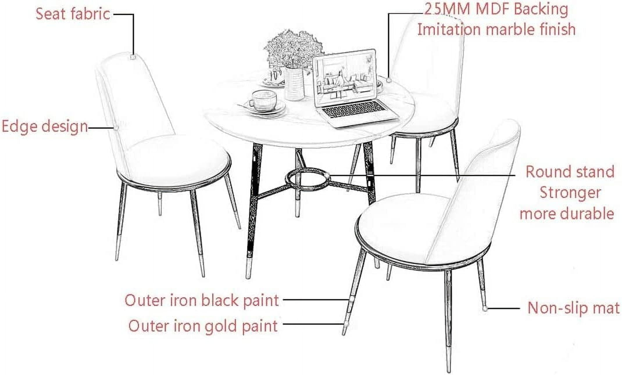 Vogue Furniture Direct 24" Barstools Backless Metal Barstool Indoor