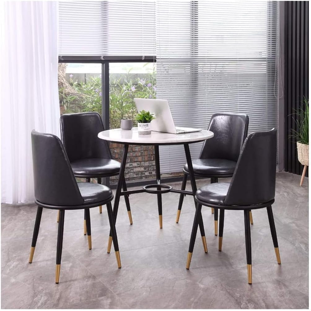 durable Dining Room Dining Table Set Space-Saving Modern Dining Table ...