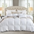 durable Globon Luxurious Feather Down Comforter King Size Fluffy Hotel