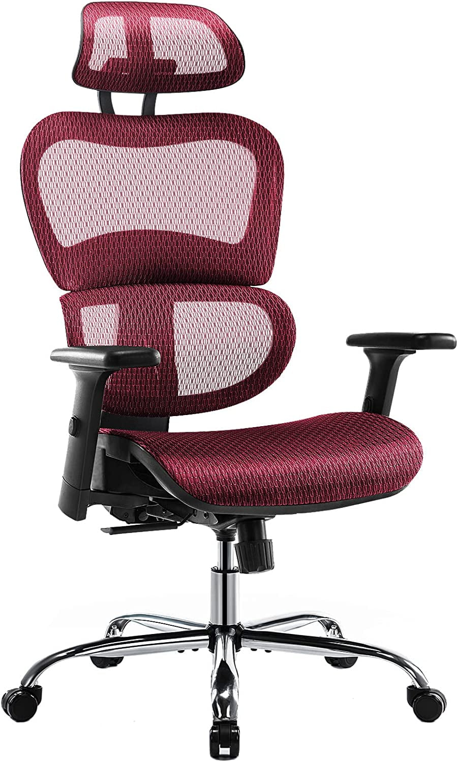 durable Office Chair Ergonomic Office Chairs Large High Back Rolling Desk Chair with 4D