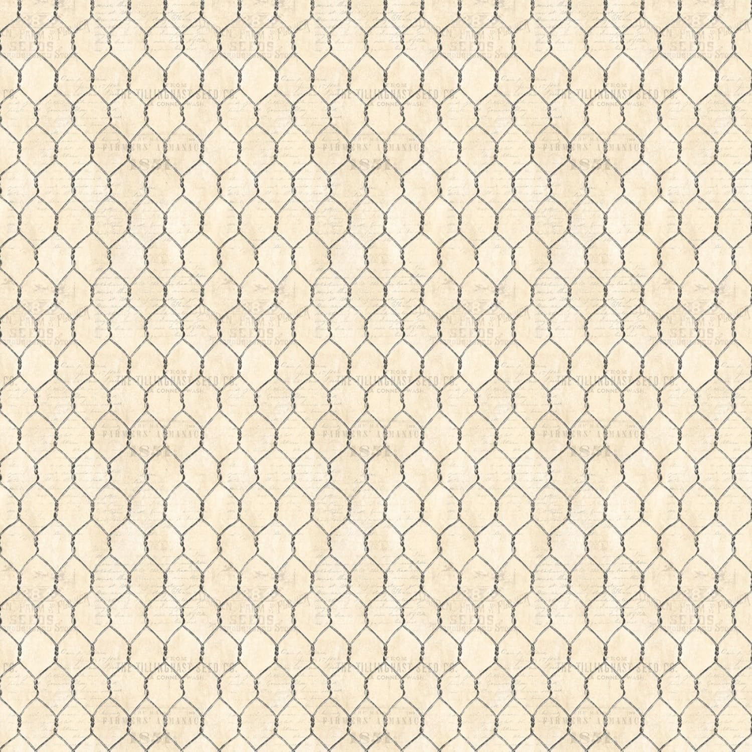 durable chicken wire fabric cream
