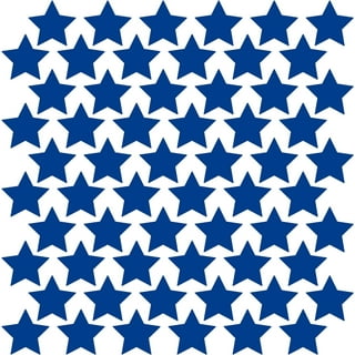 Pride Star Sticker — Blue Stars